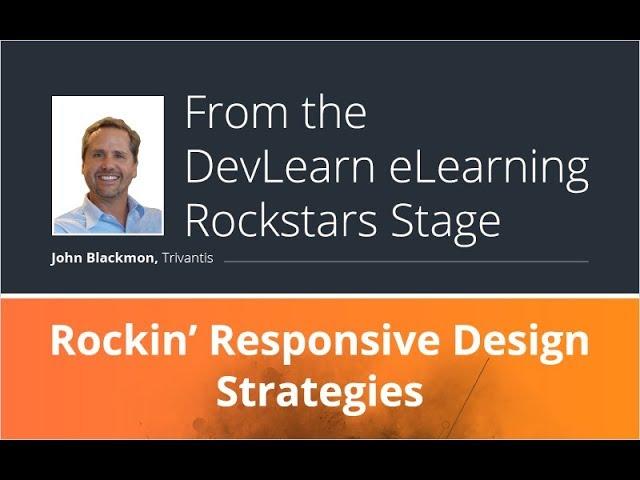 Responsive Design Strategies for eLearning