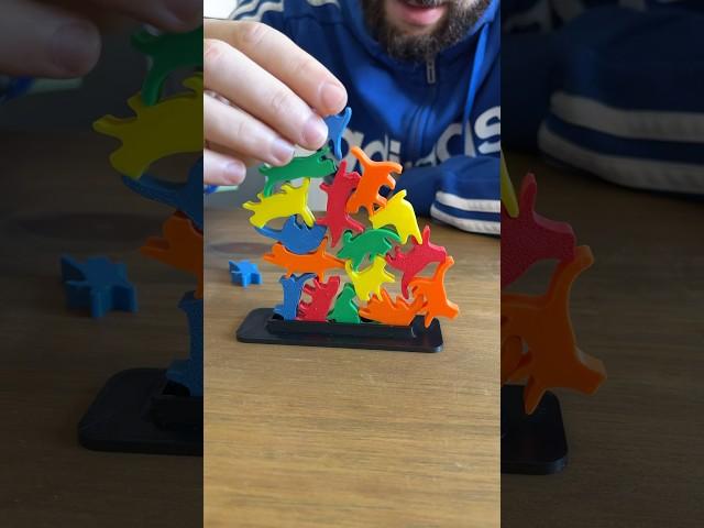 3D Printed Stack the cats Game#3dprinting #bambulab #satisfyingvideo #maker