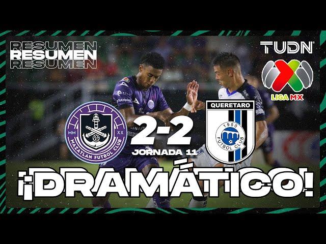 HIGHLIGHTS | Mazatlán 2-2 Querétaro | Liga Mx -AP2024 - J11 | TUDN