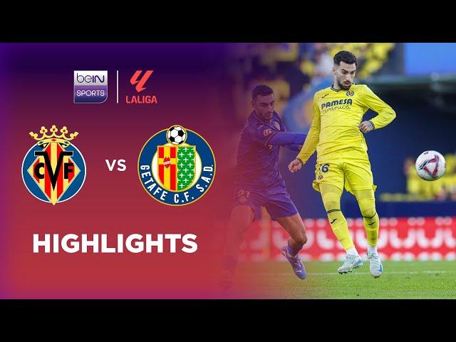 Villarreal 1-1 Getafe | LaLiga 24/25 Match Highlights