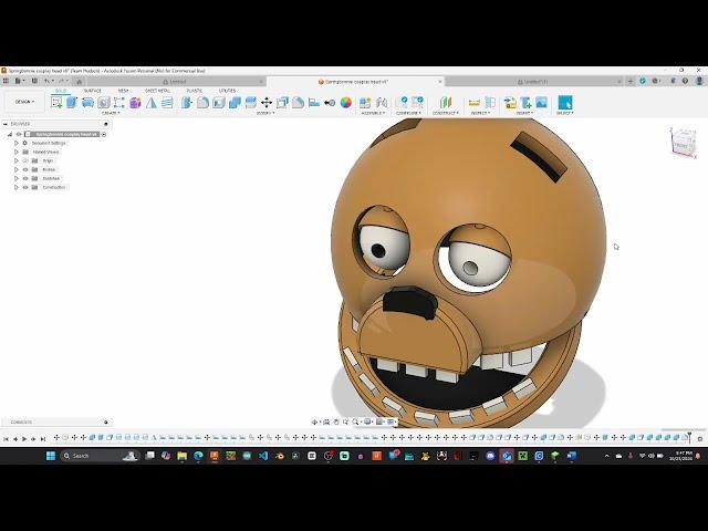 FNaF Springbonnie Helmet Showcase!!!! #fnaf #fnafbonnie #fnafspringtrap #fnafcosplay