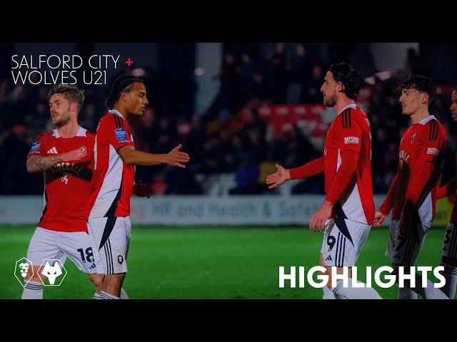 HIGHLIGHTS | Salford City 3-2 Wolves U21