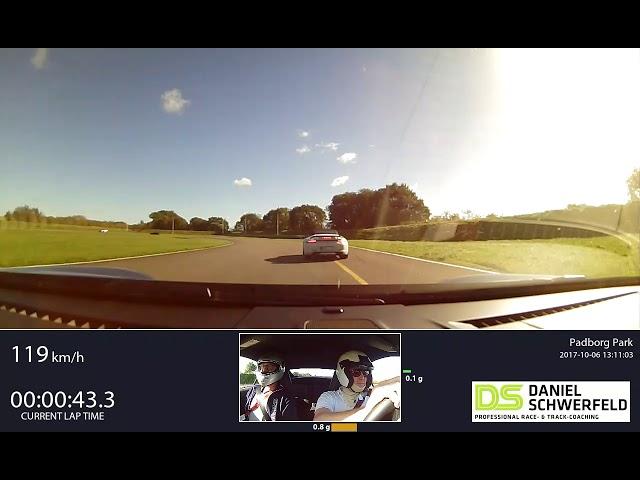 RN #1 Onboard video Padborg Park, CARRERA S, 01:06.879