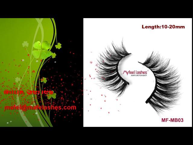 Private Label Mink Eyelashes MF-MB03/Myfeel Lashes