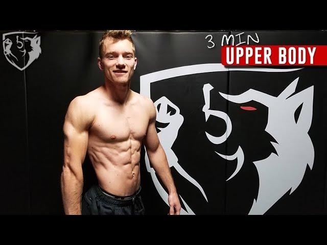 Fighter's Upper Body Workout: 3min Routine