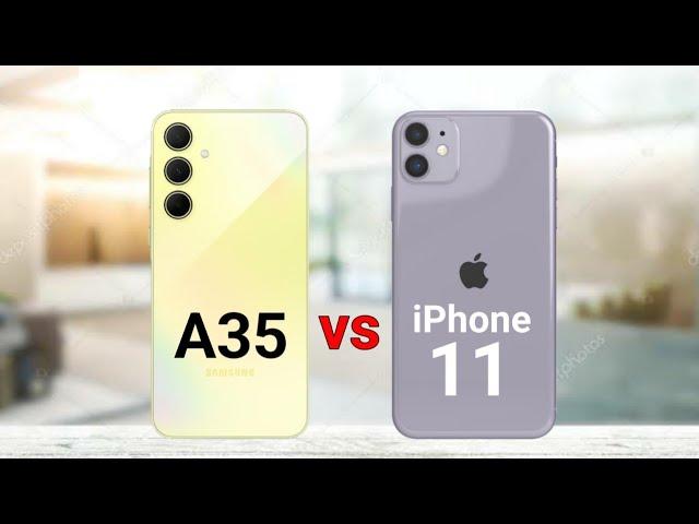 Samsung A35 vs iPhone 11