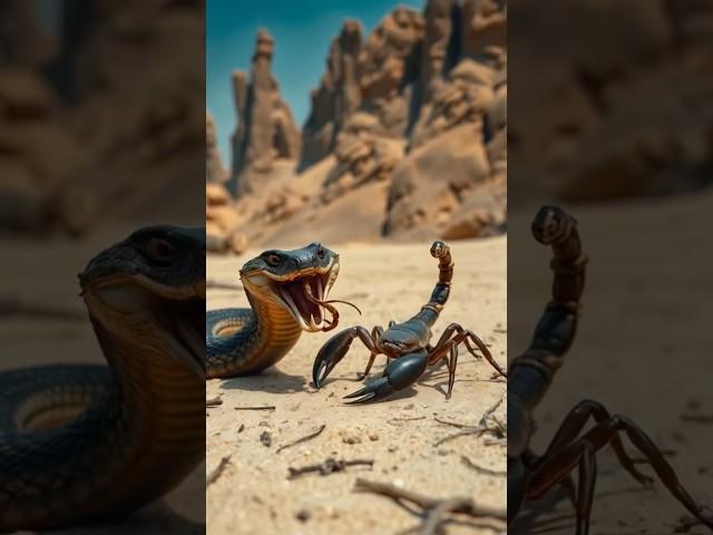 Cobra vs Scorpion - Venomous Duel