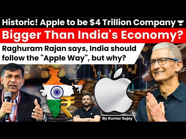 Apple's market cap is larger than India's Economy: What Raghuram Rajan argues?