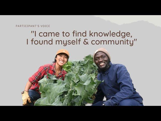 "I came to find knowledge, I found myself and community." - Shelby Evans