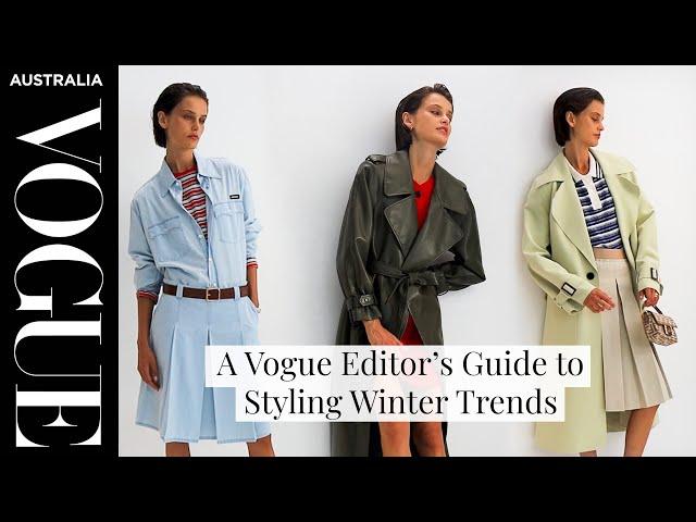 A Vogue Editor’s Guide to Styling Winter Trends | Vogue Australia