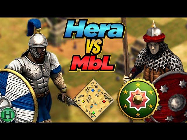 Goths vs Hindustanis | 1v1 Arabia | vs MbL | AoE2