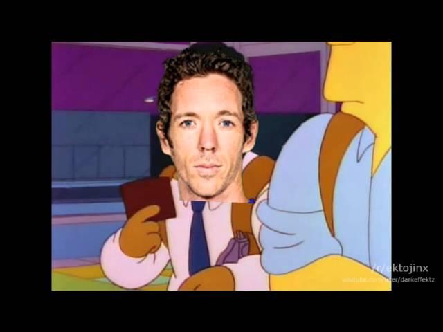 The Simpsons and /r/AFL react to Bob Murphy's ACL