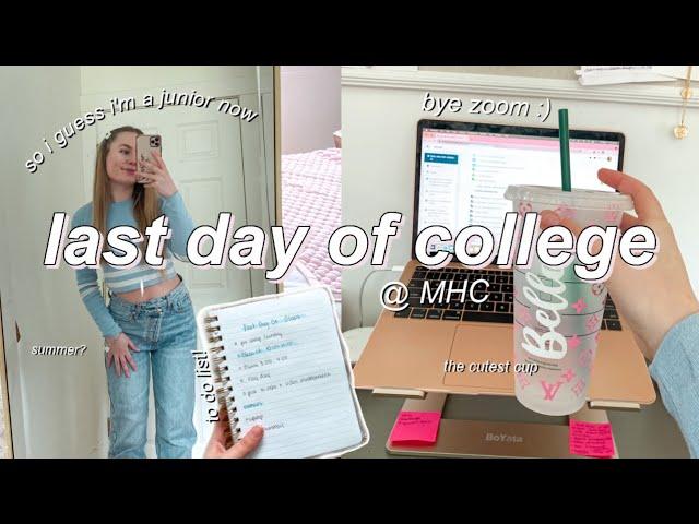 MY LAST DAY OF COLLEGE VLOG *sophomore yr* // Isabella LoRe