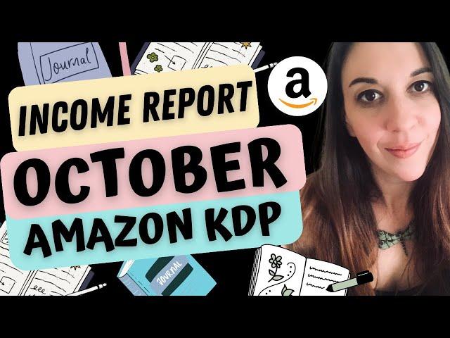 Amazon KDP Income Report October 2024 - Can You Make Money Selling Low Content Books On Amazon?