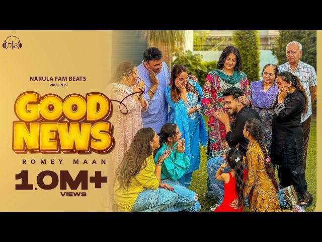 Good News : Romey Maan | Mr Mrs Narula | BeatBoi Deep | Latest Punjabi Songs 2024 | Narula Fam Beats