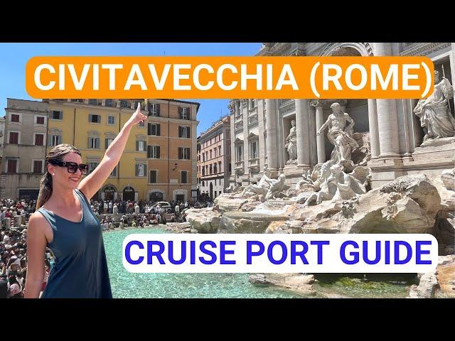 Civitavecchia Italy (Rome) Cruise Port Guide | 10 Best Things to Do in Rome (4K)