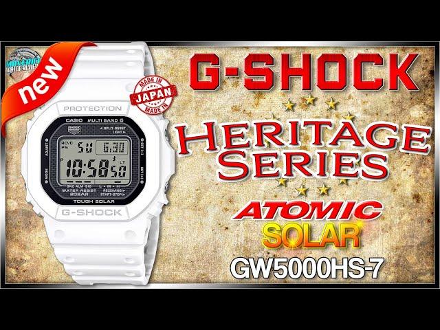 New Heritage Series From G-Shock! | A Welcome Blast From The Past! GW5000HS-7 / GW-5000HS-7DR