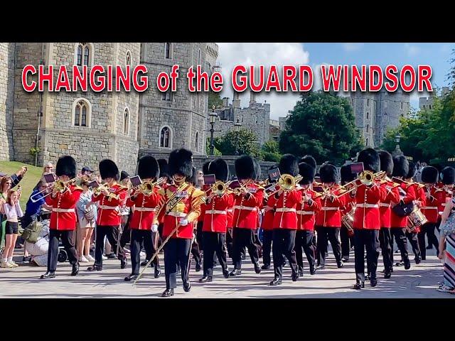 WINDSOR CASTLE GUARD Band of the Irish Guards with 1st Battalion Welsh Guards NEW