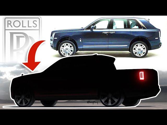 Rolls Royce Cullinan Re-design: The most luxurious TRUCK in the world