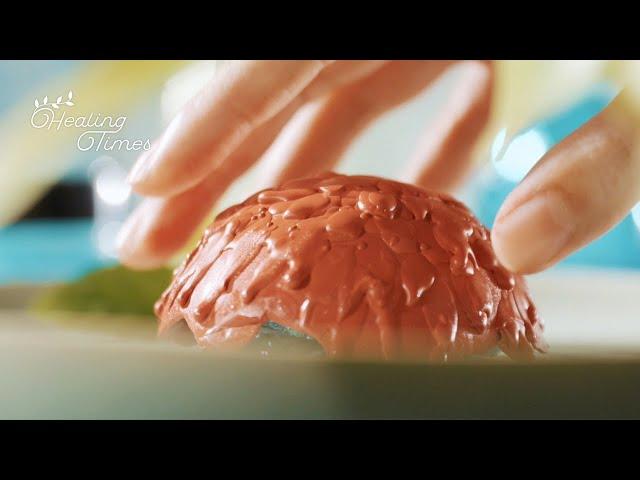 [ASMR]  Western Food & Dessert MADE OF COSMETICS! | Oddly Satisfying Destruction Ep.16