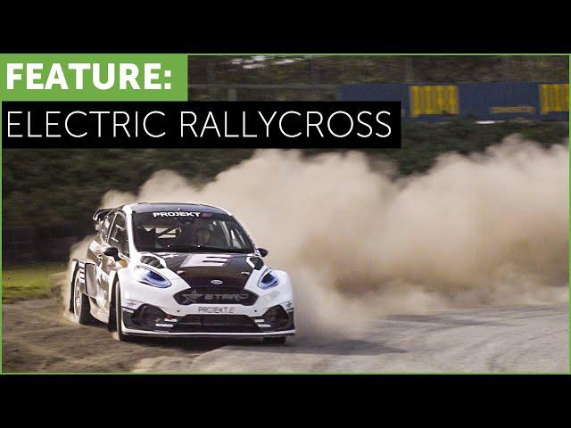 Electric Fiesta That's Faster Than A Tesla Roadster! ELECTRIC Rallycross w/ Tiff Needell