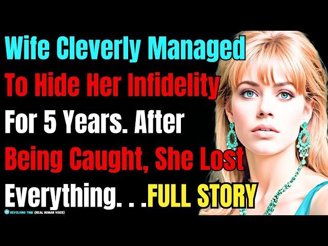 Wife Cleverly Managed To Hide Her Infidelity For 5 Years. After Being Caught, She Lost Everything...