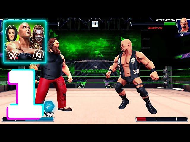 WWE Mayhem  - Gameplay Walkthrough Part 1 - John Cena (iOS, Android)