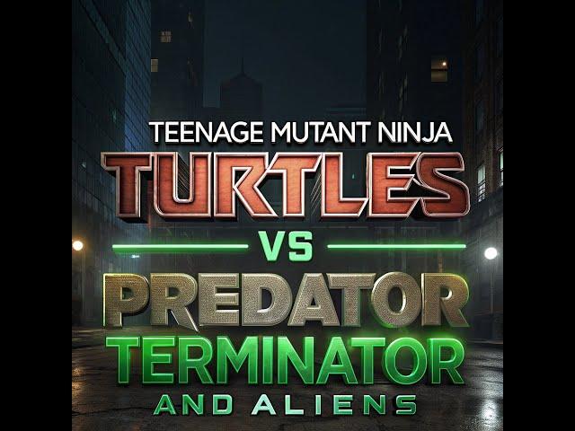 "TMNT: RATED-R BLOOD WAR – TURTLES vs PREDATOR, TERMINATOR & ALIENS (OFFICIAL TRAILER 2025)