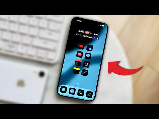 Ultra Minimalist iOS Setup for iPhone (Full Customization Tutorial)