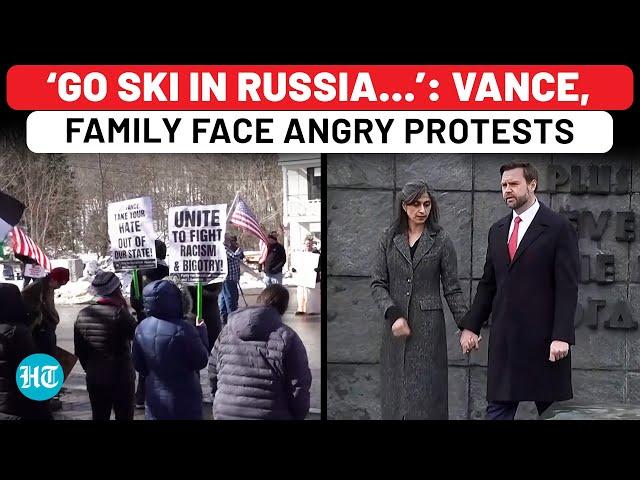 Zelensky Humiliation Haunts Vance, U.S. VP & Kin Moved To Undisclosed Site After Protests In Vermont