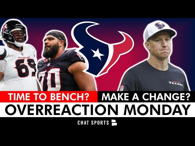 Texans Overreaction Monday: Texans Offensive Line NEEDS Change + Has DeMeco Ryans Lost His Touch?