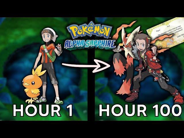 I Spent 100 Hours in Pokémon Alpha Sapphire, Here's What Happened