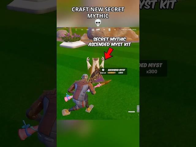 CRAFT SECRET ASCENDED MYST MYTHIC in Fortnite Season 3 (Chapter 6) #fortnite #foryou #shortsfeed