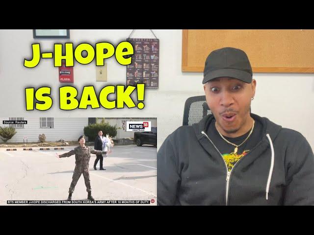 BTS J-Hope Discharged From The Military!! (REACTION) 