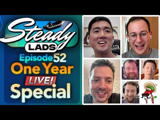 Steady Lads #52 • One Year Special w/ Charles Hoskinson & Special Guests! 🫡