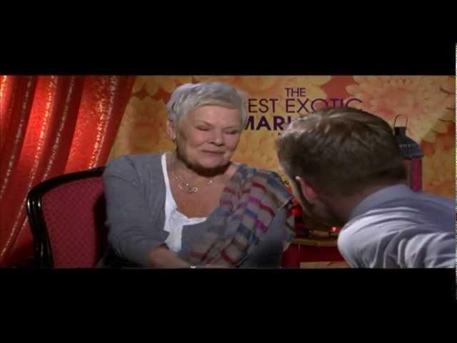 Judi Dench, Tom Wilkinson and Penelope Wilton Interview for THE BEST EXOTIC MARIGOLD HOTEL