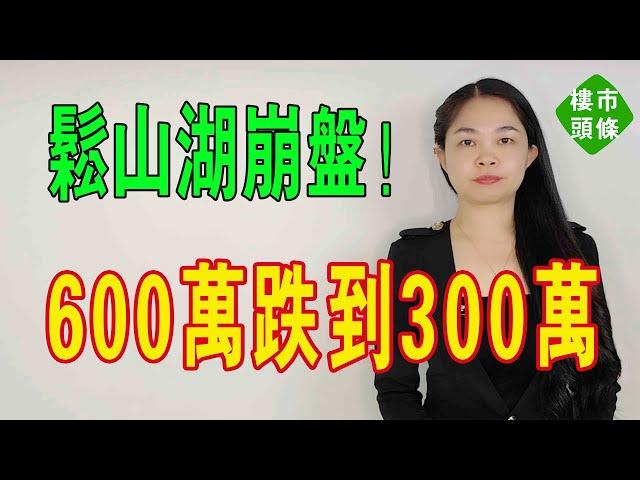 東莞房價暴跌！600萬跌到300萬！松山湖崩潰了！讓人瞠目結舌！#樓價 #東莞 #暴跌#二手房 #網紅盤 #松山湖#房產