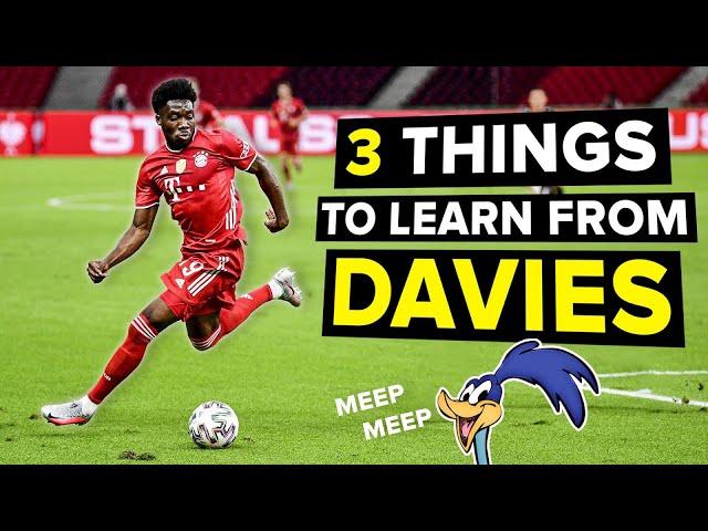 Even SLOW players can learn these 3 things from Alphonso Davies!