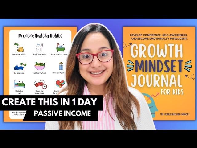 Create a Kids Journal about Growth Mindset on Canva (Free Class)