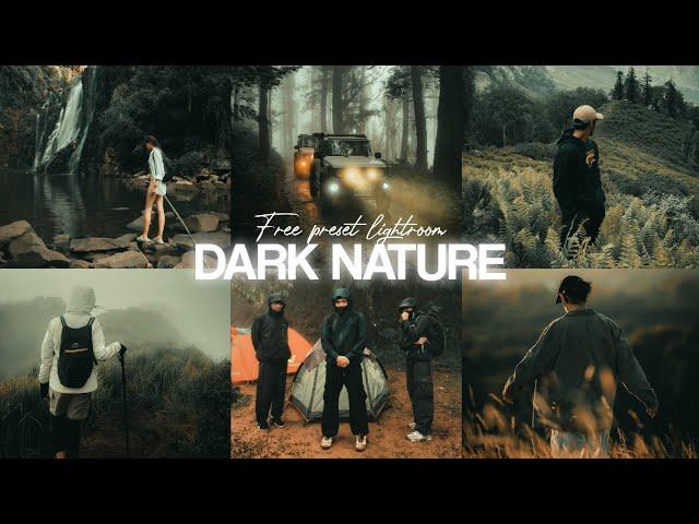 FREE LIGHTROOM PRESET | DARK NATURE