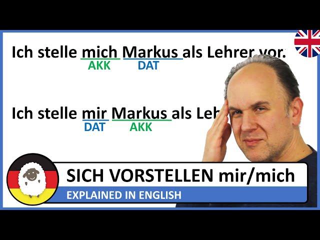 SICH VORSTELLEN - Ich stelle mich vor / mir vor ??? - introduce or imagine??? - ENGLISH VERSION