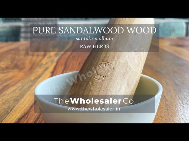 Pure Sandalwood Wood - Santalum Album - TheWholesalerCo