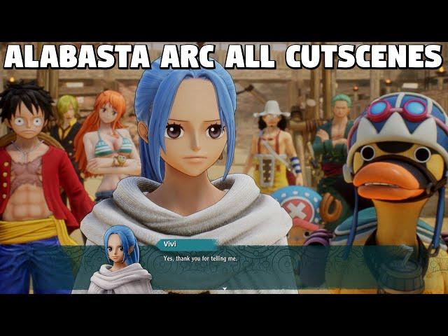 Alabasta Arc All Cutscenes - One Piece Odyssey