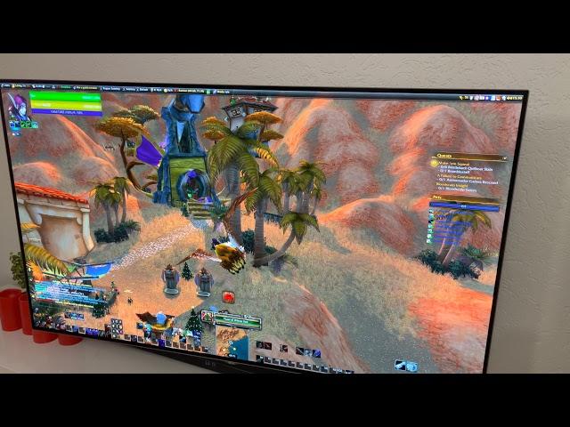 World of Warcraft on Apple Macbook Pro 13" 2020 M1 in 4K resolution and best graphics settings