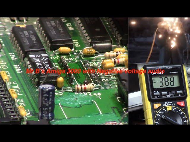 Mr B 3000 of negative audio voltage repair