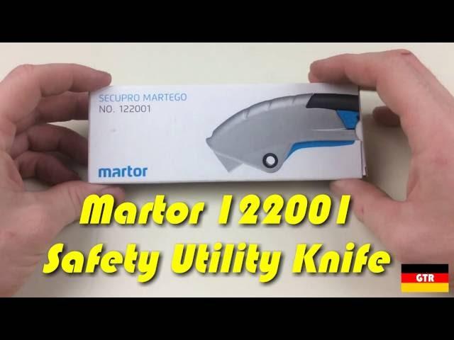 German Tool Reviews:  Martor 122001 (Safety Utility Knife)