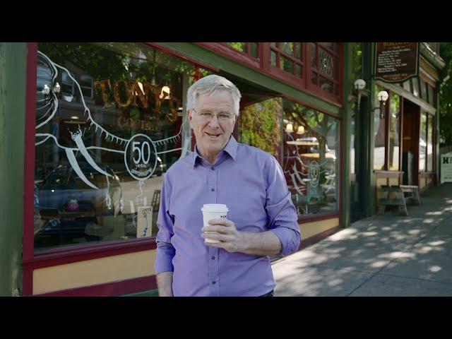 Rick Steves Enjoys Arts & Culture in Whatcom County