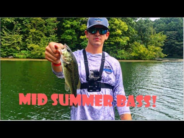 BASS fishing GLENN SPRING LAKE