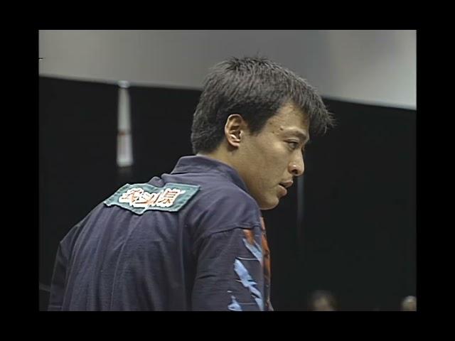 Men's Singles Final at the 2002: Qin Zhijian (CHN) v. Ma Lin (CHN)