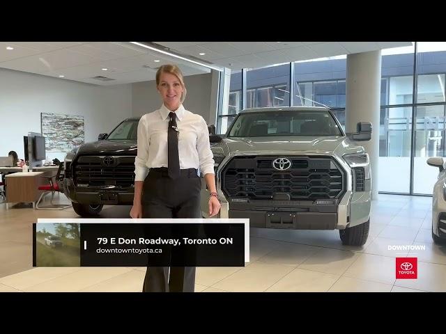 Toyota Tundra special offers available now at Downtown Toyota Toronto